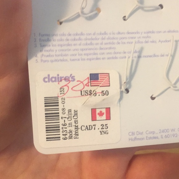 Set of Hair Accessories (7 items) - Picture 4 of 5